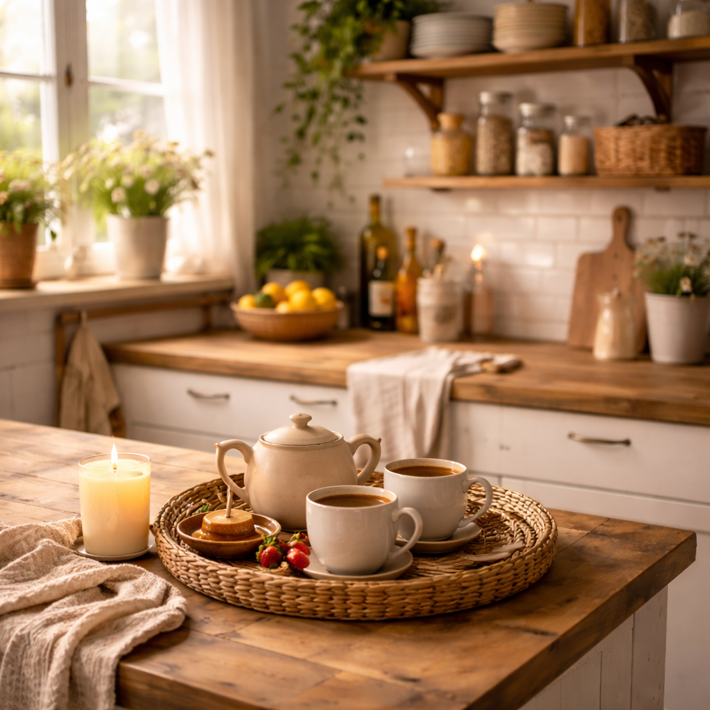 Menikmati Waktu Tenang di Dapur Rumah